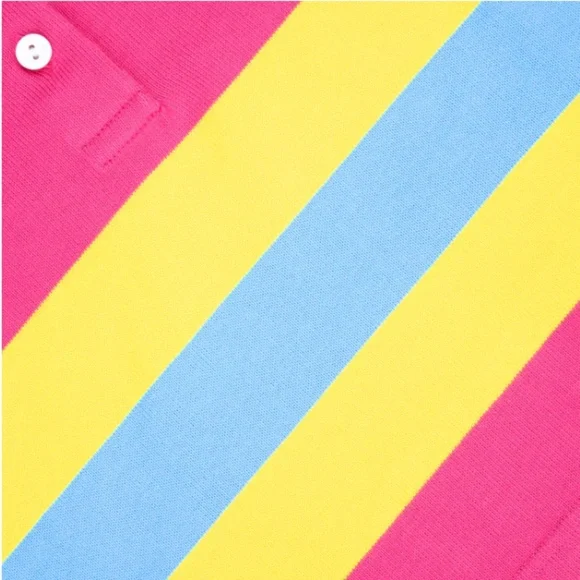 Rowing Blazers '70S STRIPE CROPPED RUGBY LUXURIOUS KNIT WOMEN'S CROPPED RUGBY - Picture 2 of 2